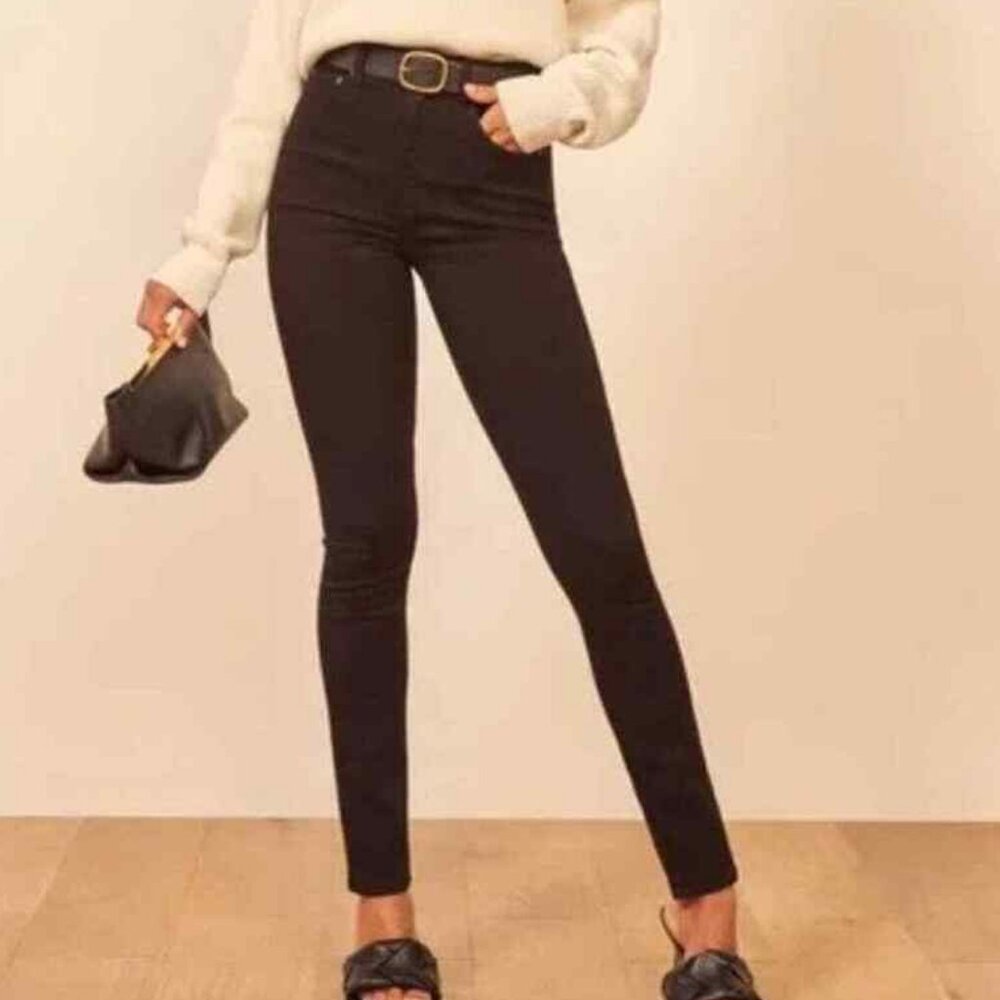 Reformation "Harper" high rise skinny Jeans